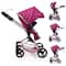 Bayer Design Neo Vario Dark Pink Baby Doll Pram Set